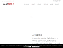 Tablet Screenshot of amgdisk.com